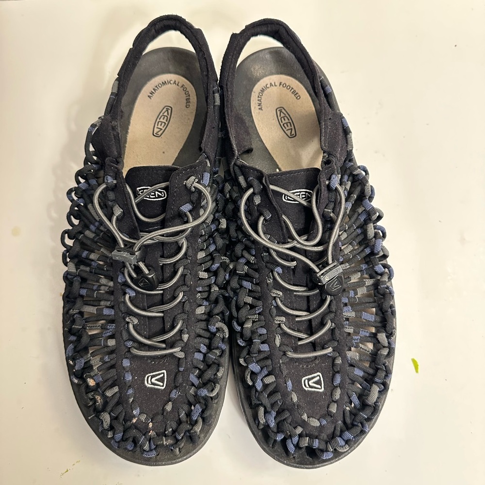 Keen Uneek Bungee Cord Sandals Men's Waterproof Slip On Shoes Size 12